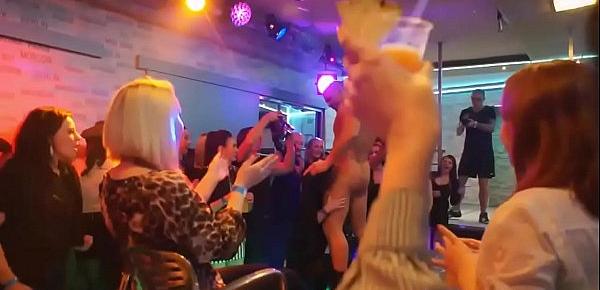 Crazy Milfs And Girlfriends Become Jezebels During Stripper Night